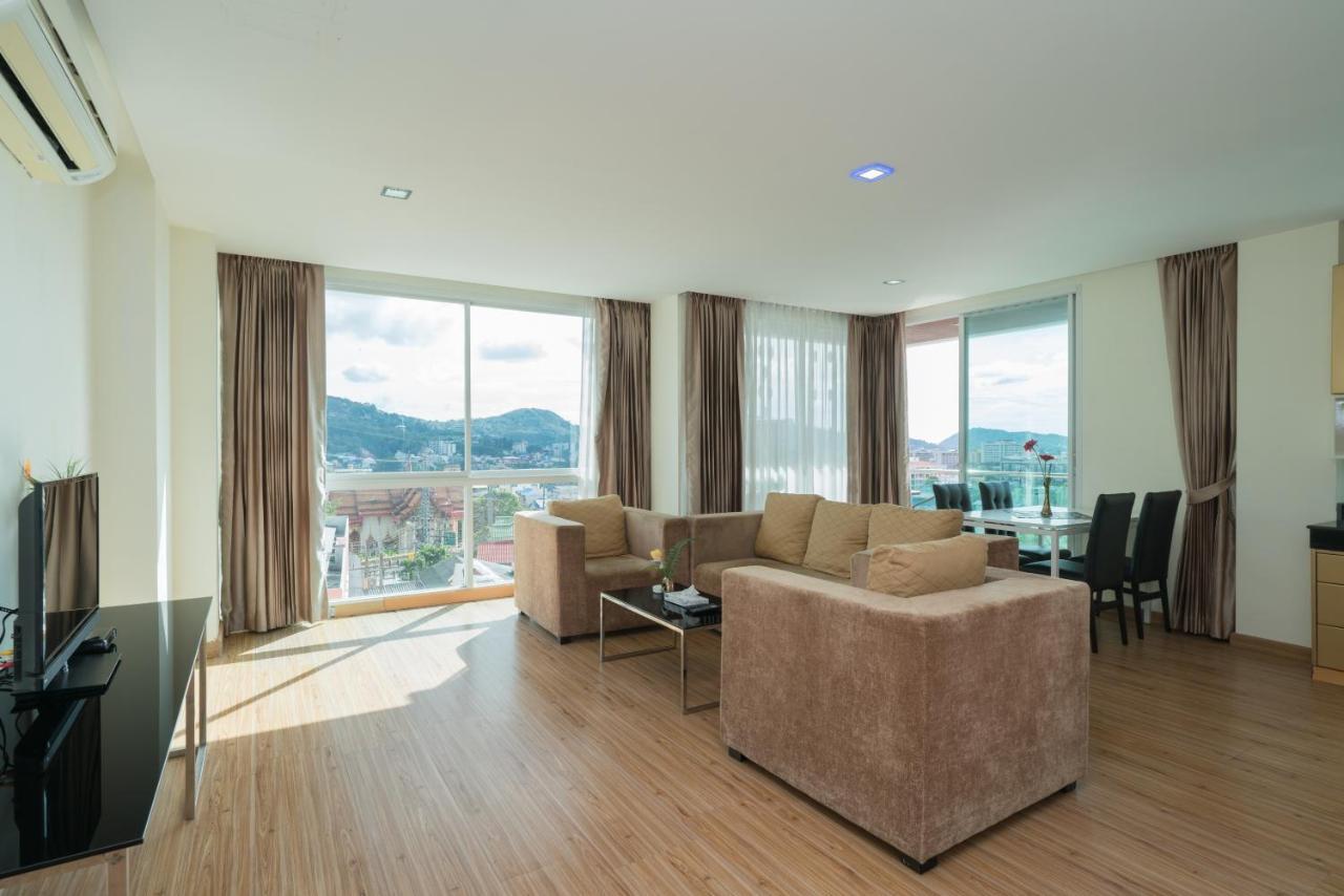 Goldstone Residency Patong , Phuket Apartment Bagian luar foto