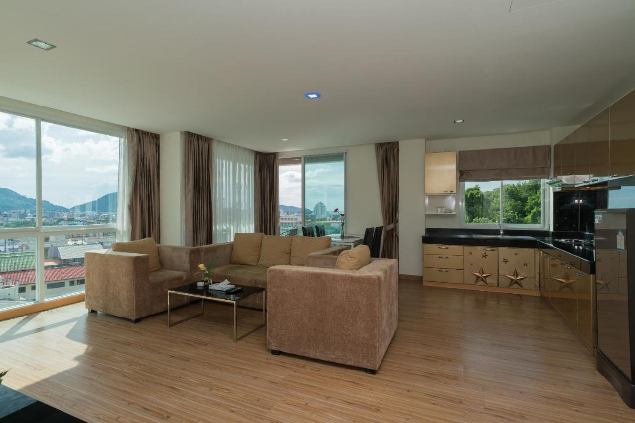 Goldstone Residency Patong , Phuket Apartment Bagian luar foto